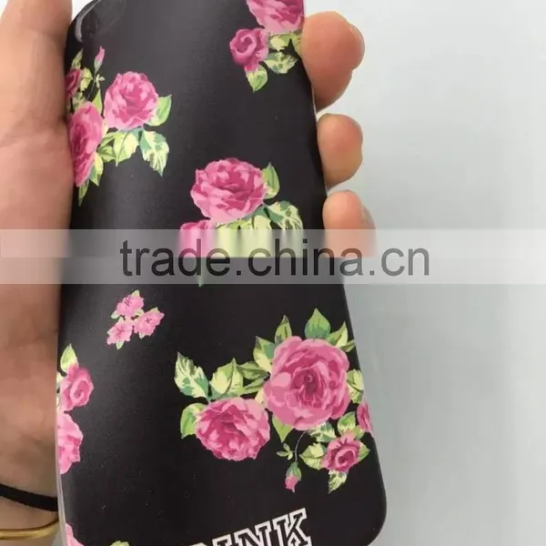 High Quality UV Print Flower Soft Silicon Tpu Case for Apple Iphone 6 6s Plus photo-2