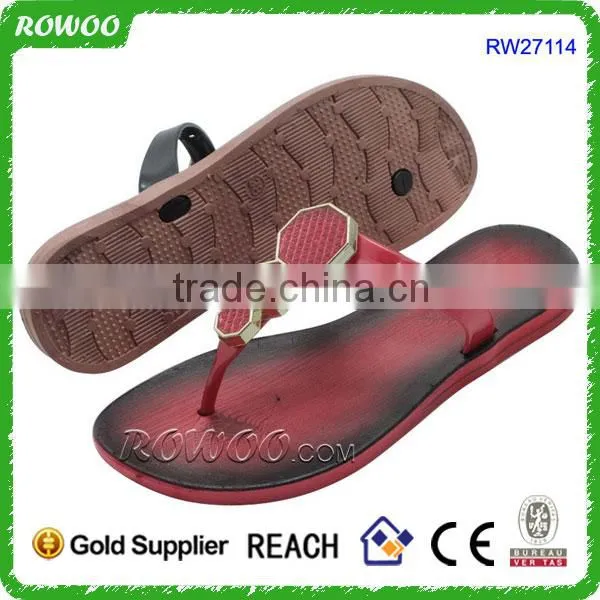 Low Price PCU Shoes Ladies Sandals photo-4