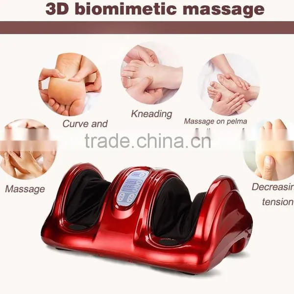 JEMER New Item Multifunction 3D Shiatsu Infrared Heat Foot Massager Airbag Foot Massager photo-2