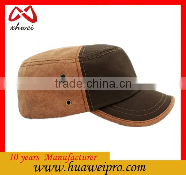 Wholesale High Quality Fashion Sun Cap 100% Cotton Army Cap photo-5
