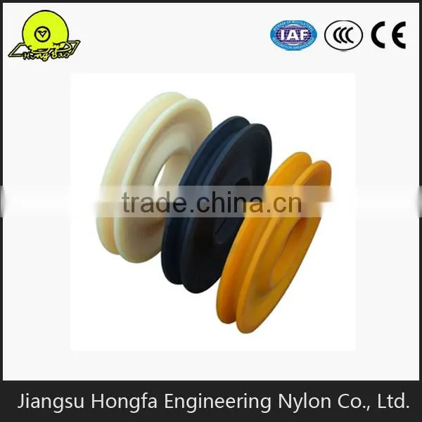 High Quality Nylon Plastic Rope Pulley Crane Pulley Wheel photo-6