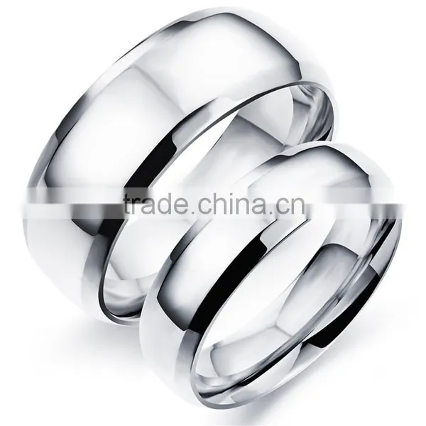 2016 Silver Plated Jewelry Gold Plain Ring Quality Choice photo-2