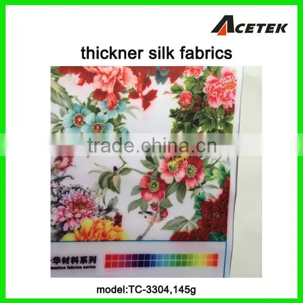 Popular Thickner Silk Textile Dye Sublimation Fabric photo-2