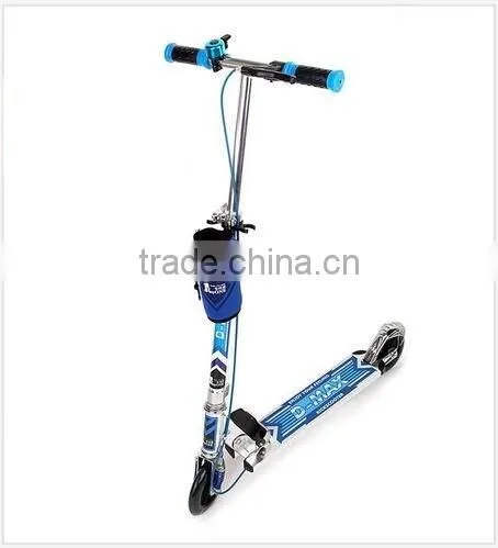 Aluminum Kids 125mm PU 2 Wheel Kick Foldable Scooter , Baby Scooter,children Scooter photo-2