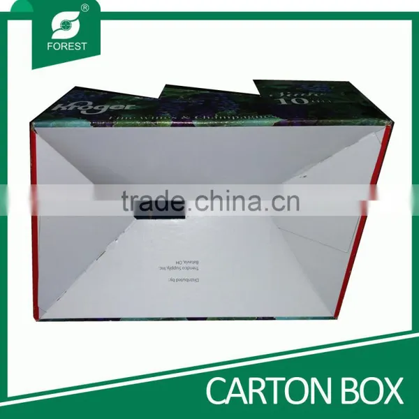 6 PACK GRAPE WINE BOTTLE CARRIER BOX photo-4