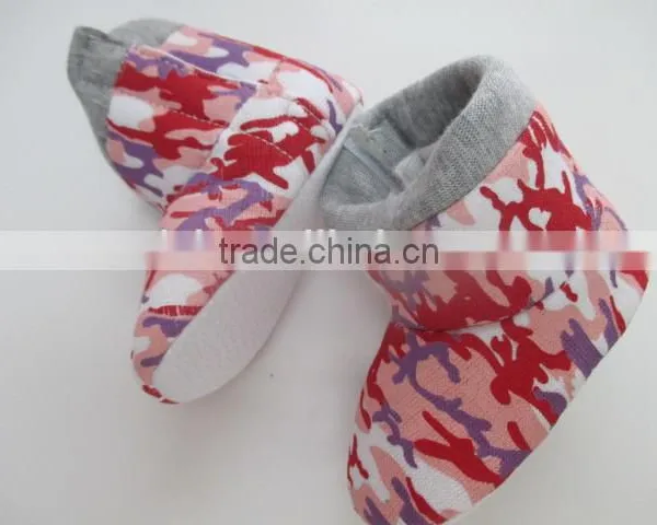 Baby Bootie Printed Knitting Baby Shoes Baby Boot photo-2