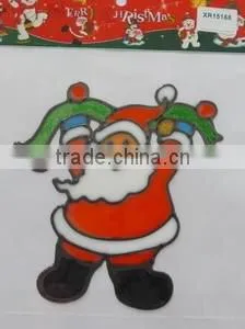 Christmas Santa Claus PVC Sticker/Opp Bag Packing Sticker/ Holiday Decoration photo-4