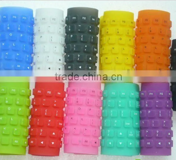 85keys Flexible Silicone Waterproof Keyboard