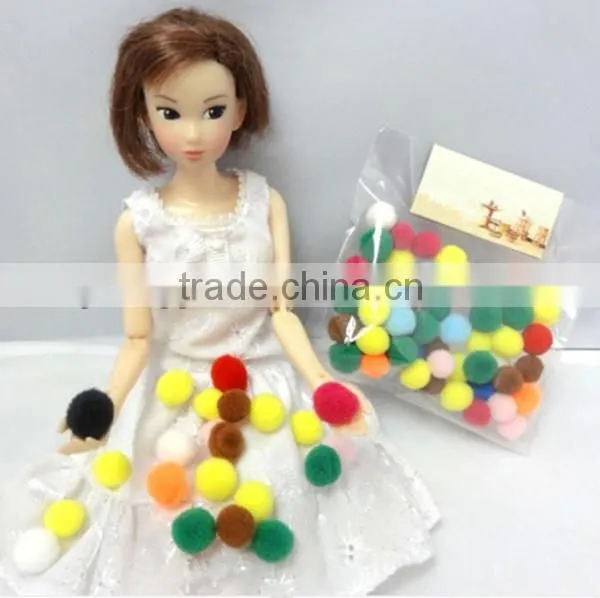 China Factory Supply Beautiful Multi Colors Polypropylene Pom Poms for Party or Wedding Decoration Quality Choice photo-4
