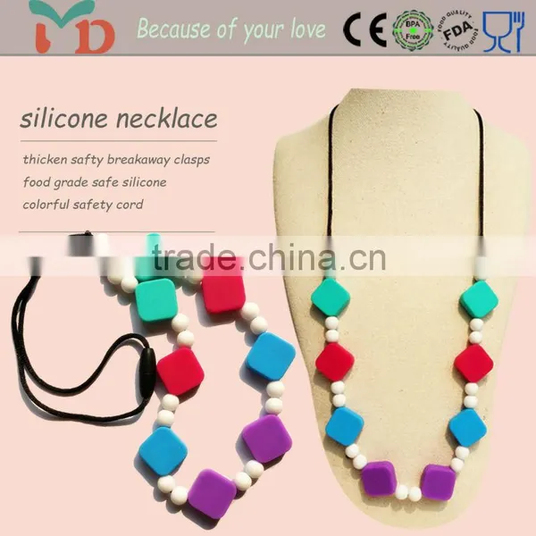 Hot Selling Autism Sensory Necklace Baby Bling Pendant Teethers With Low Price photo-5