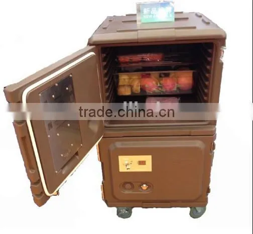 Insulated Carts Food Carrier Trolleys Thermal Food Cabinet Hotel Products photo-4