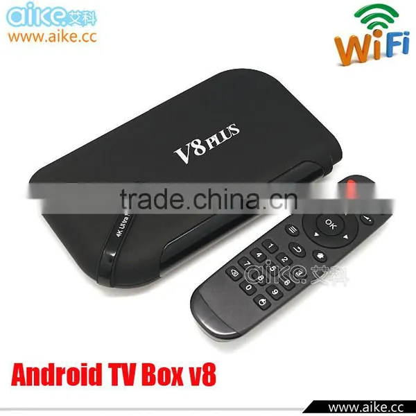 2016 New Android TV Box V8 Plus Amlogic S812 Quad Core A9r4 2GHz WiFi Kodi 4K Smart Set TV Box 8GB XBMC US Plug Quality Choice