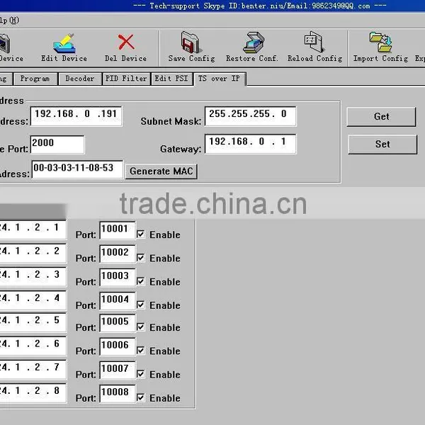 ip to Asi Decoder IP HD Decoder (DVB-S/S2+ASI+IP+2*CI In,AV+HDM I+SDI(1080i/720p/576i)+YPbPr+IP+ASI Out) photo-5