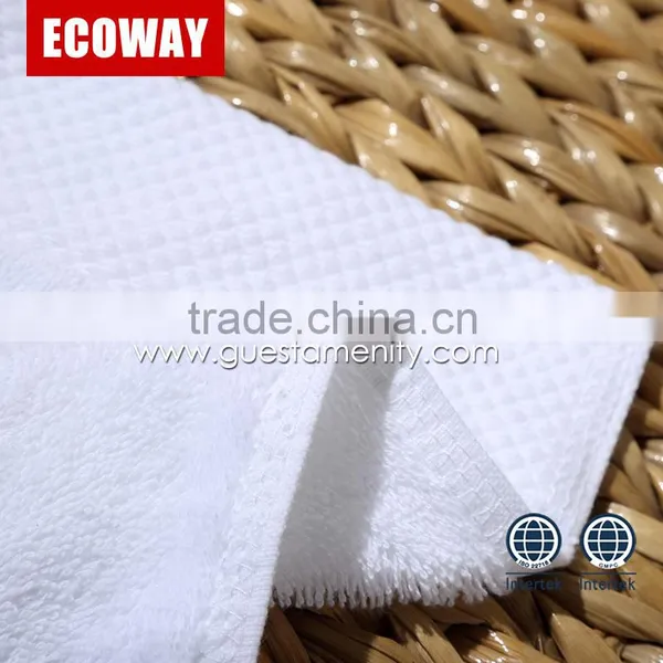 Luxury White Hotel Bathroom Towel Set Disposable Face Shower Towels photo-2