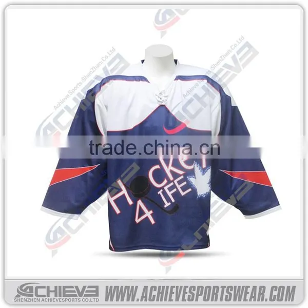 Cheap Reversible Ice Hockey Jersey Wholesale European Hockey Jersey photo-4