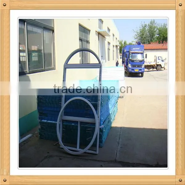 Pvc Arch Windows/round Pvc Window/swing Windows photo-2