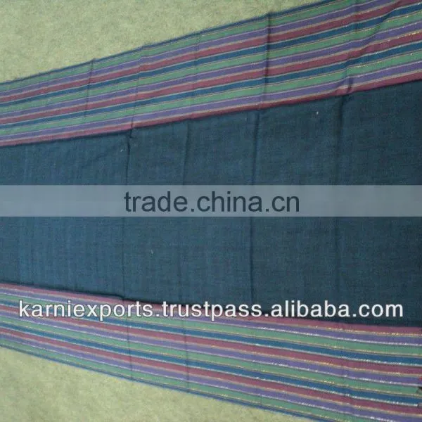 Cotton Pareos in Handloom Fabrics Yarn Dyed /Self Designs 100x180 Cms. Fringage Cheap Pareo Handloom Indian Handmade photo-6