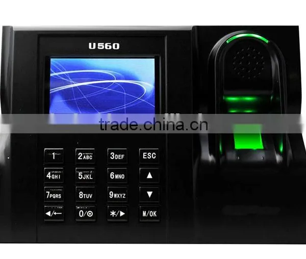 Standard Webserver TCP/IP Communication Tendance Color TFT Screen Optional Rfid/mi-fare Card Fingerprint Time Attendance Clock photo-3