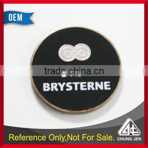 China Supplier Cheap Custom Logo Soft Cloisonne Silver Trolley Coin Euro photo-4