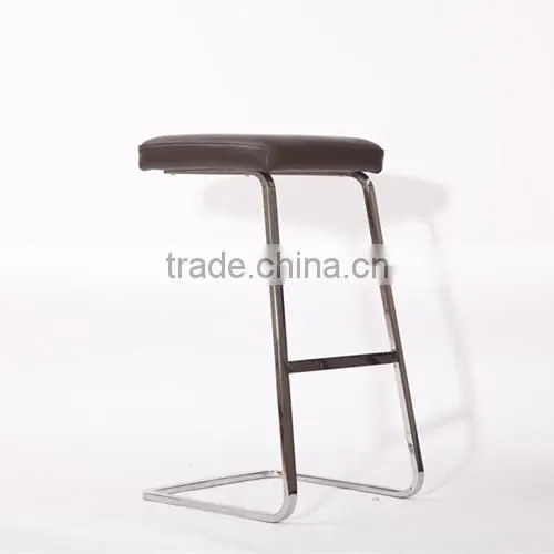 High Polished Stainless Steel Bar Stool Modern Designer Stool Reproduction photo-6