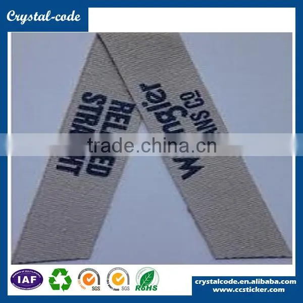 Printing Brand Name Fabric Garment Decoration Washable Woven Label photo-3