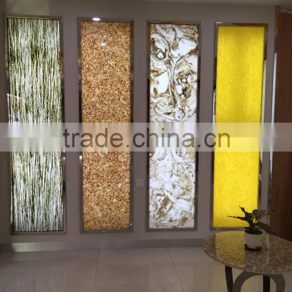 Dinning Table Translucent Faux Onyx Stone photo-4