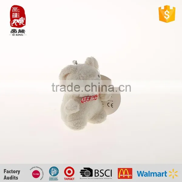 Plush Teddy Bear Keychain Wear Bow Tie China Manufacture photo-2