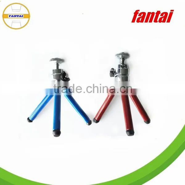 Two Layer Head Tripod,mini Desktop Metal Tripod for Digital Camera photo-2