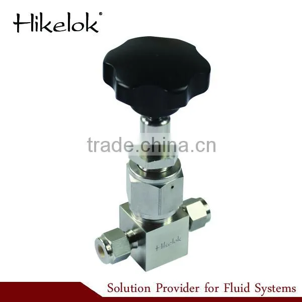 DN25 Twin Ferrules Needle Valve Union-bonnet Needle Valve SS316 Needle Valve photo-3