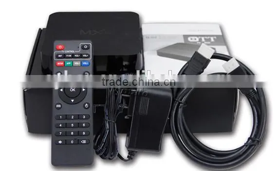 Model: MQX Android 4.2 Kitkat Quad Core tv Box Amlogic S805 Quad Core TV BOX MQX Android Set Top Box
