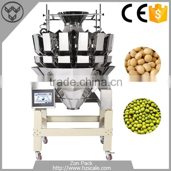 500-2000g Small Grain 10 Heads Multihead Weigher Rice Weighing Scale photo-2