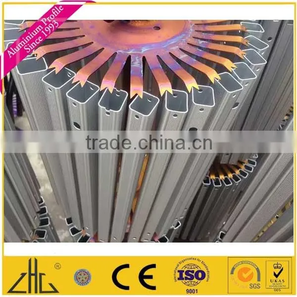 Wow!!! Color Anodized Aluminium Extrusion CNC Holes Machining / 6463 Mechanical Polished Aluminium Profile for Shower Enclosure photo-6