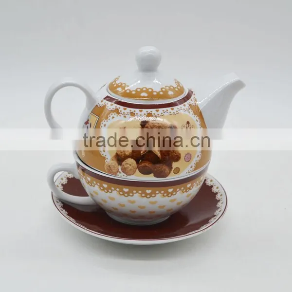 Hot Sale Ceramic Tea Set With Ceramic Cup photo-6