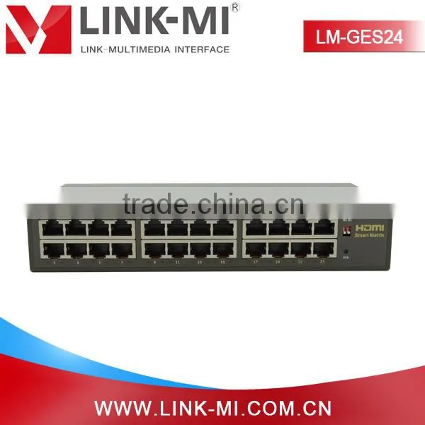 LM-GES24 Work With LM-EX22 HDMI Smart Matrix,24-Port 8K MAC Address Ethernet Switch photo-5