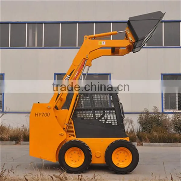 HOT Mini Chinese Skid Steer Loader for Small Space Working photo-6