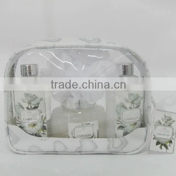 OEM Pvc Bag Bath Gift Set
