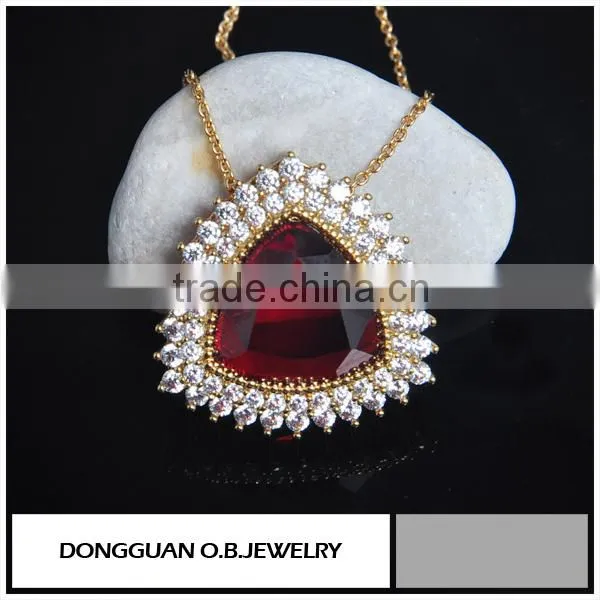 Crystal Necklace Pendant /White Gold Necklace Jewelry Wholesale /Necklace Chain photo-5