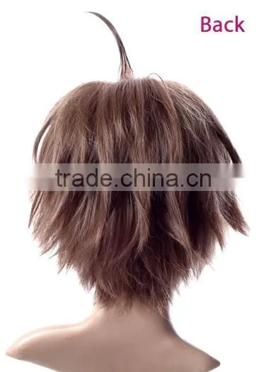 Wholesale js and Company Cheap Hair Wig Synthetic Bob Brown Free Wig Catalogs photo-3