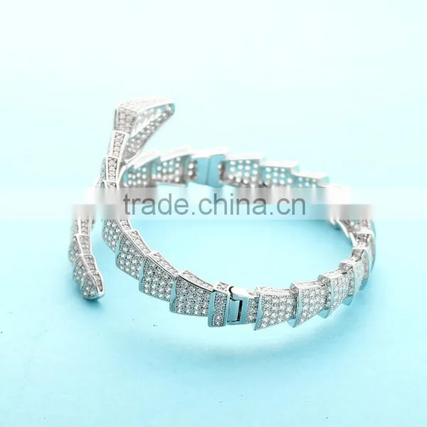 925 Sterling Silver Men's Silver Bracelet Men Bangle SBG629W photo-4