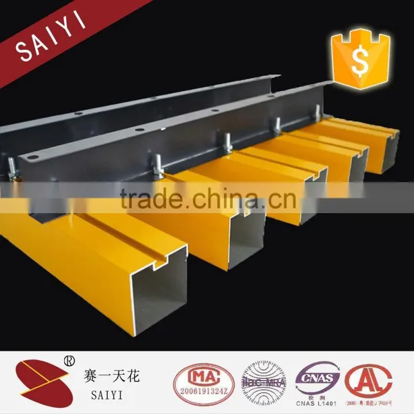 Baffle Aluminum Suspended Ceiling Tile Interior Wall Paneling photo-2