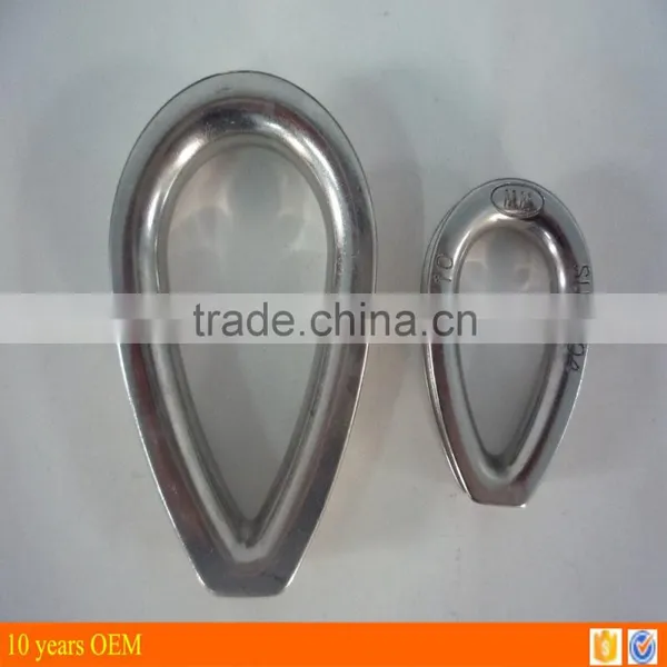 US Style Stainless Steel Electrical Wire Thimble