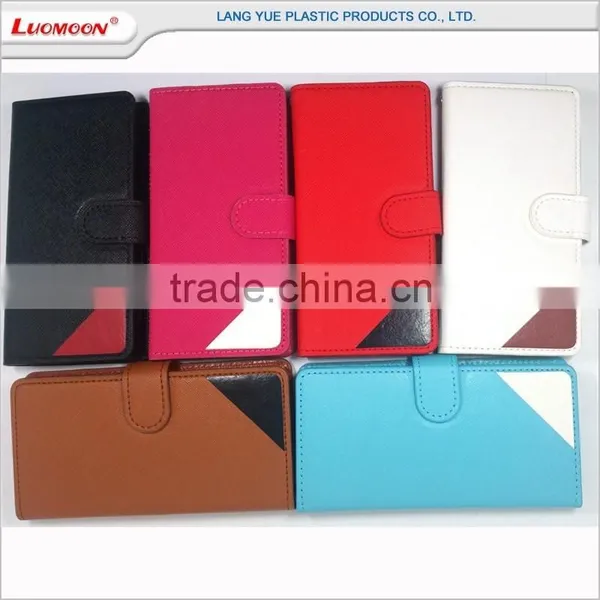 Universal Flip Leather Phone Cover Case With Mirror for Huawei Note 8 for Nokia Lumia 535 New Year Gift Set photo-2