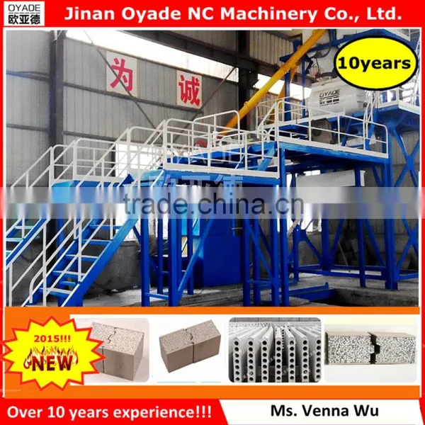 Hot Sell High Quanlity China Modern House Design EPS Concrete Wall Panel Machine Line Making Production Equipment