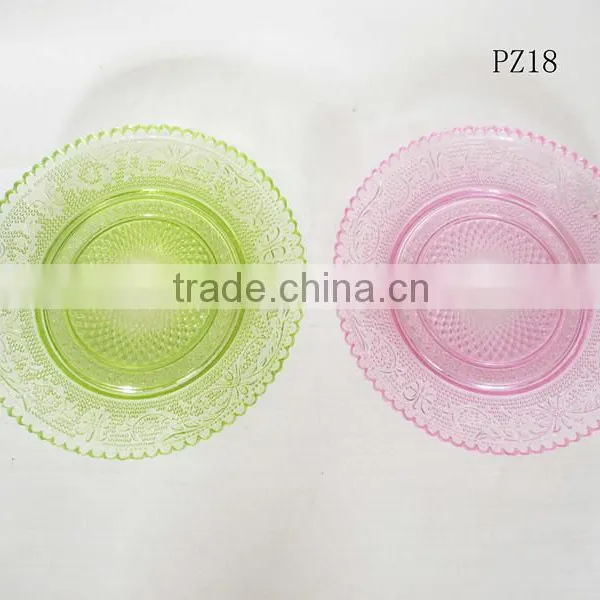 2016 Embossed Glass Plate for Dinner photo-2