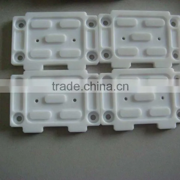 High quality plastic blocks cnc machining service plastic shell/ cover parts cnc custom fabrication