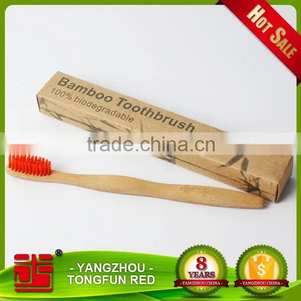 100% Eco-friendly Health Natural Bamboo Charcoal Toothbrush photo-4