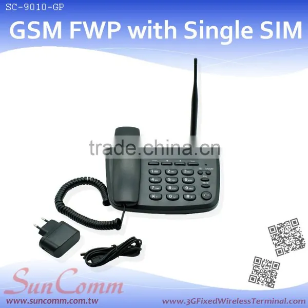 SC-9010-GP Hands-free and Redial GSM Fixed Wireless Phone With Single SIM Yagi Antenna Support photo-4