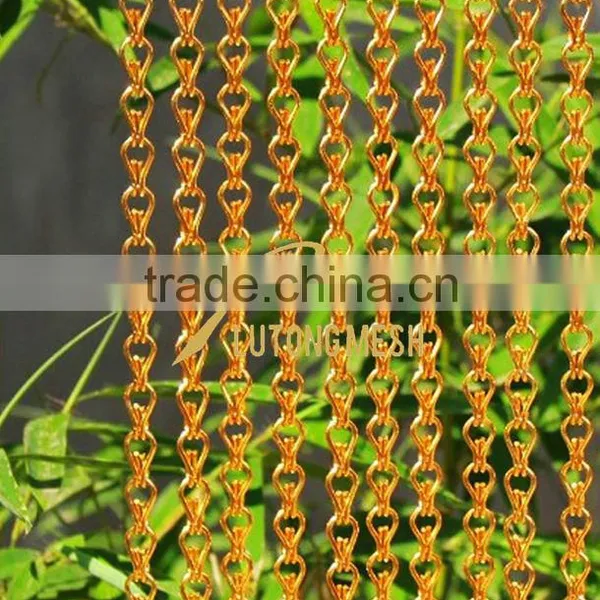 Aluminum Fly Curtain Chain Link Curtain Room Dividers