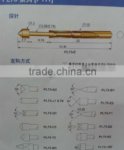 Customized 8pin Probe Plug Type Pogo Pin Magnetic Connector, Connector Probes With Shrapnel photo-6