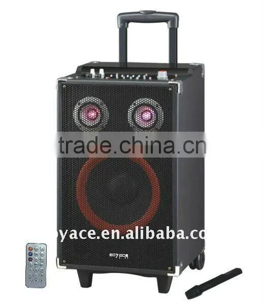 Trolley Speaker with USB/SD